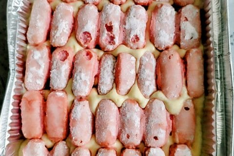 Cliquez pour zoomer ! Tiramisu aux framboises Thermomix par L'Alsacienne