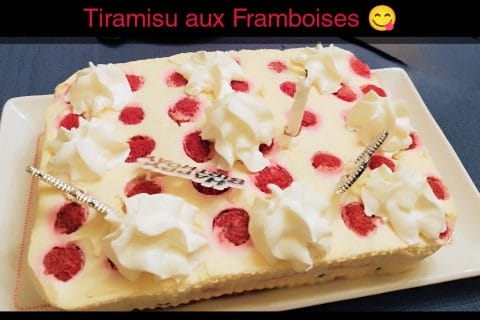 Cliquez pour zoomer ! Tiramisu aux framboises Thermomix par L'Alsacienne