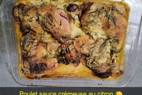 Cliquez pour zoomer ! Poulet sauce crémeuse au citron Thermomix par L'Alsacienne