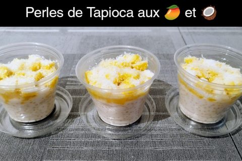 Cliquez pour zoomer ! Perles de tapioca aux bananes et lait de coco Thermomix par L'Alsacienne