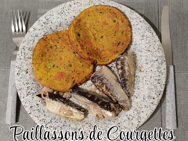 Cliquez pour zoomer ! Paillassons de courgettes Thermomix par L'Alsacienne