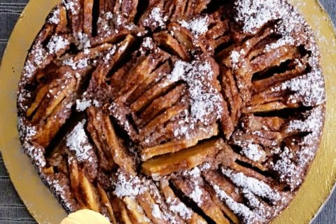 Cliquez pour zoomer ! Tarte Suisse aux pommes Thermomix par L'Alsacienne