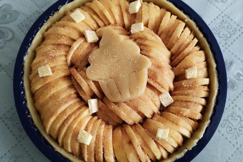 Cliquez pour zoomer ! Tarte aux pommes alsacienne Thermomix par L'Alsacienne