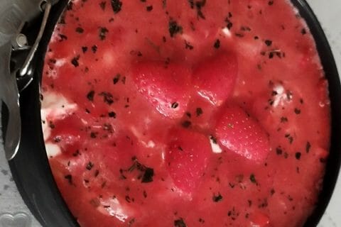 Cliquez pour zoomer ! Tiramisu aux fraises en verrines Thermomix par L'Alsacienne