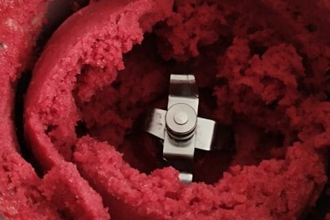 Cliquez pour zoomer ! Sorbet aux cerises Thermomix par L'Alsacienne