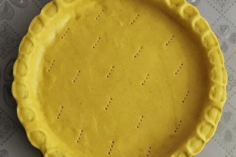 Cliquez pour zoomer ! Pâte brisée curry et curcuma Thermomix par L'Alsacienne