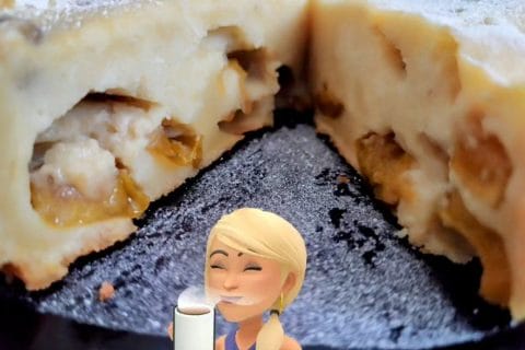 Cliquez pour zoomer ! Gâteau Lorrain aux mirabelles Thermomix par L'Alsacienne