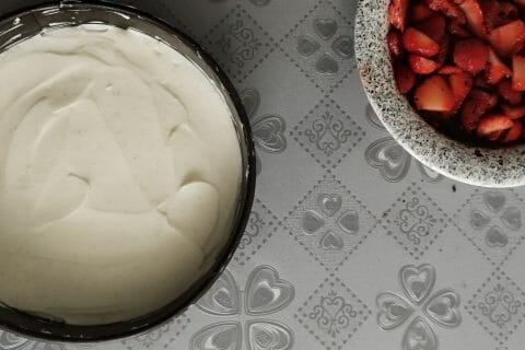 Cliquez pour zoomer ! Tarte aux fraises sans cuisson Thermomix par L'Alsacienne