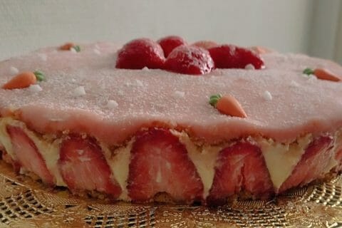 Cliquez pour zoomer ! Fraisier Thermomix par L'Alsacienne