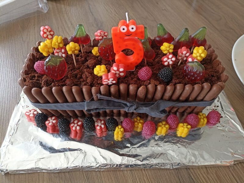 Cliquez pour zoomer ! Gâteau au chocolat des écoliers Thermomix par clemilie