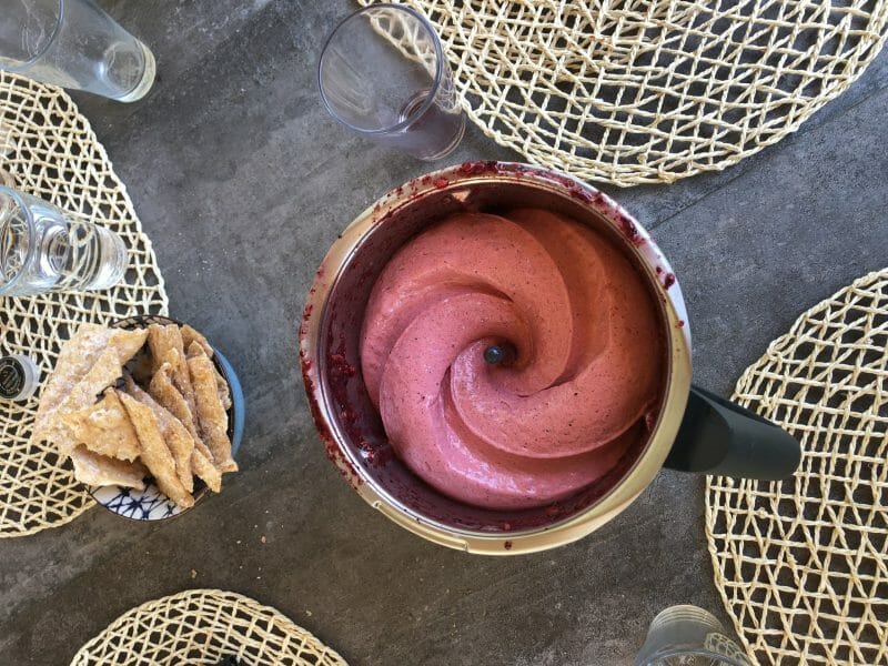 Cliquez pour zoomer ! Sorbet framboise Thermomix par monsieurhytoruiyvb