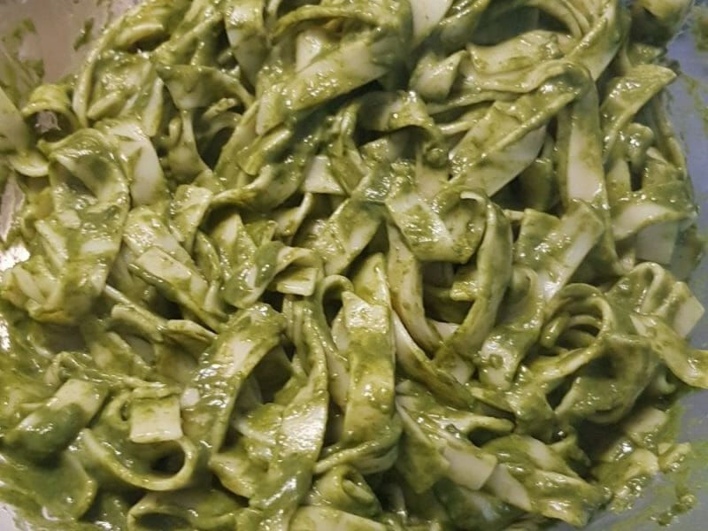 Cliquez pour zoomer ! Tagliatelles à la crème d’épinards Thermomix par lise2501