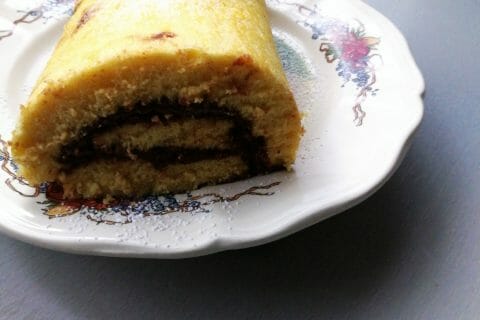 Cliquez pour zoomer ! Roulé au nutella au Thermomix