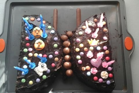 Cliquez pour zoomer ! Gâteau au chocolat des écoliers au Thermomix