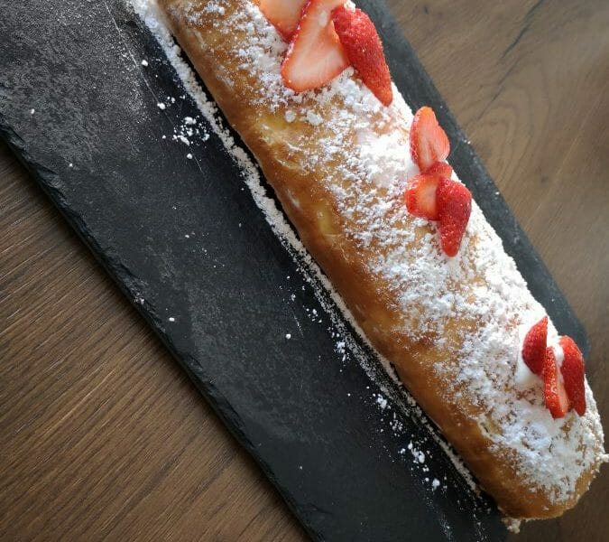 Cliquez pour zoomer ! Fraisier roulé Thermomix par Laurabbar