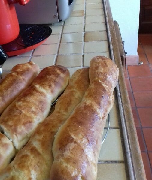 Cliquez pour zoomer ! Pain viennois Thermomix par Nathalie