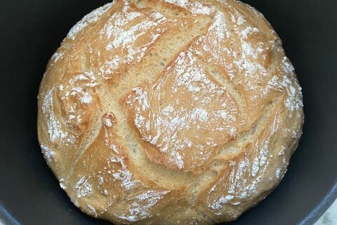 Cliquez pour zoomer ! Pain Cocotte Thermomix par juju69000