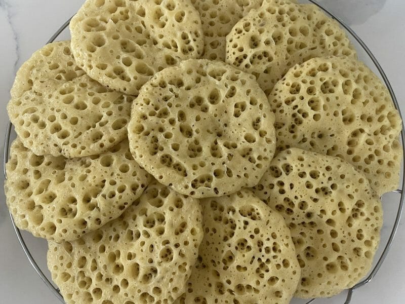 Cliquez pour zoomer ! Baghrir – Crêpes mille trous Thermomix par juju69000
