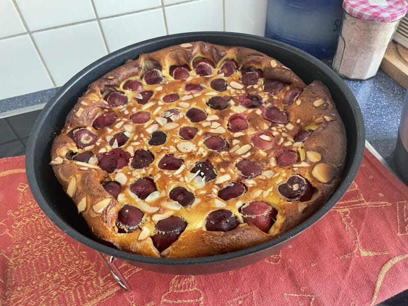 Cliquez pour zoomer ! Clafoutis aux cerises Thermomix par Biquet75