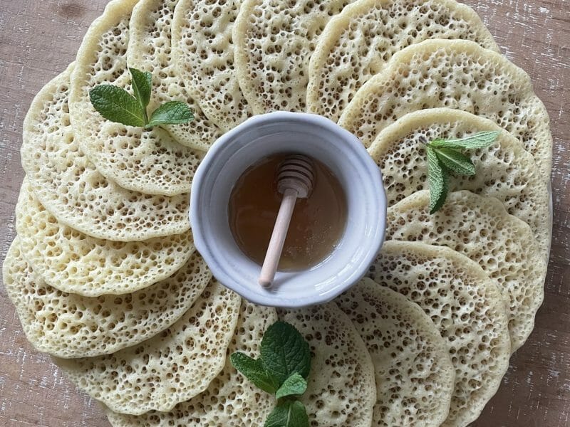 Cliquez pour zoomer ! Baghrir – Crêpes mille trous Thermomix par Biquet75