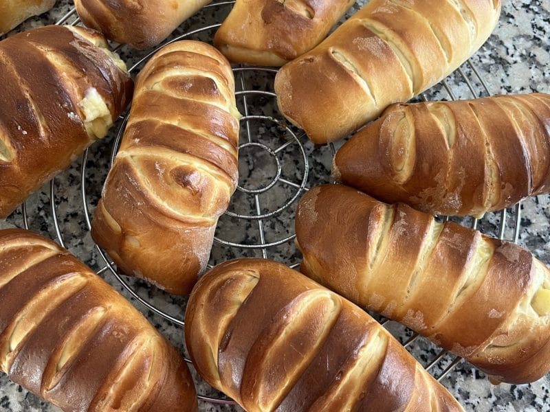 Cliquez pour zoomer ! Briochettes à la crème pâtissière Thermomix par babou61