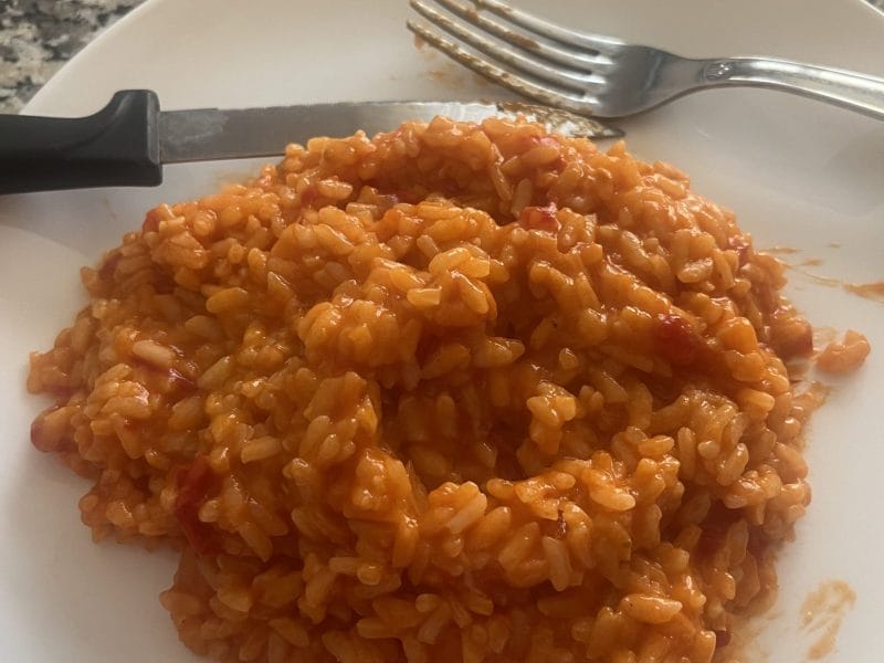 Cliquez pour zoomer ! Risotto aux tomates Thermomix par babou61