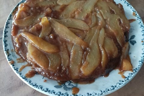 Cliquez pour zoomer ! Pain d’épices renversé aux poires Thermomix par vivi35190