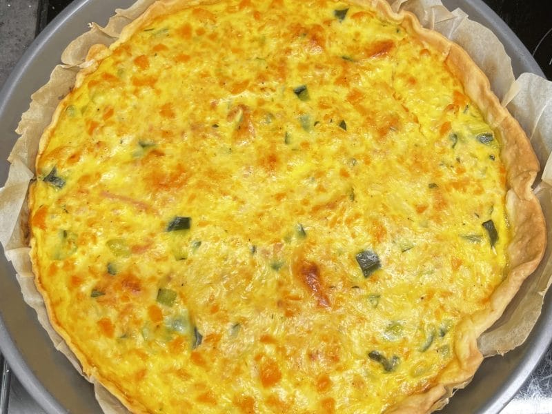 Cliquez pour zoomer ! Tarte courgettes et carottes Thermomix par isadusud83
