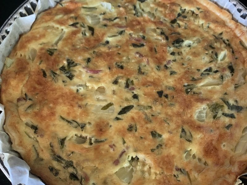 Cliquez pour zoomer ! Quiche au vert de blettes Thermomix par isadusud83