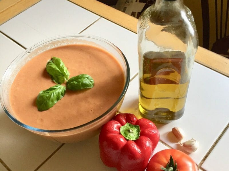 Cliquez pour zoomer ! Gaspacho Andalou Thermomix par Choupi38