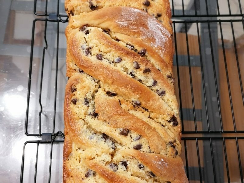 Cliquez pour zoomer ! Brioche à la crème d’amande Thermomix par sophie33410