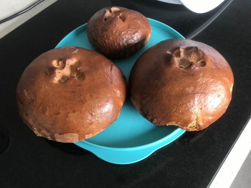 Cliquez pour zoomer ! Mouna (brioche de pâques) Thermomix par Aysel 38160