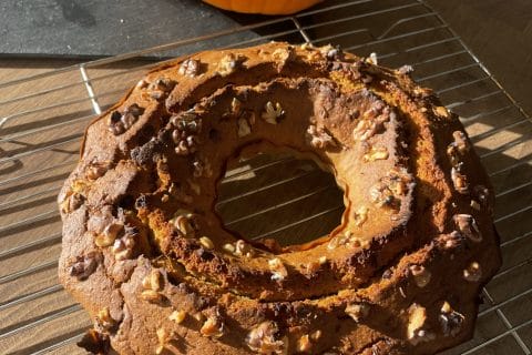 Cliquez pour zoomer ! Banana bread à la patate douce Thermomix par Lelahel