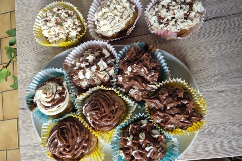 Cliquez pour zoomer ! Cupcakes au nutella Thermomix par bleuet59