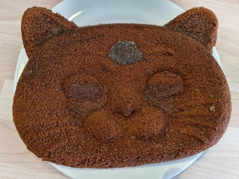 Cliquez pour zoomer ! Kladdkaka – Gâteau au chocolat suédois Thermomix par bleuet59