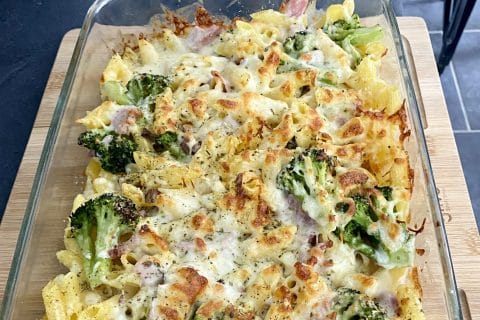 Cliquez pour zoomer ! Gratin de pâtes au brocoli Thermomix par Anatessa