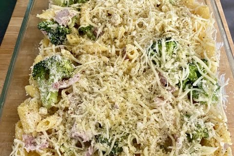 Cliquez pour zoomer ! Gratin de pâtes au brocoli Thermomix par Anatessa