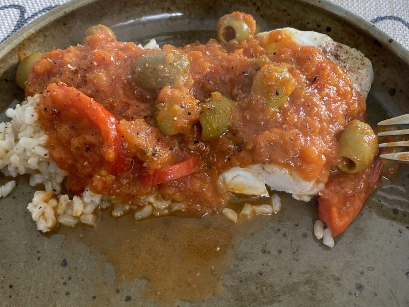 Cliquez pour zoomer ! Poisson à la Veracruz Thermomix par Anatessa