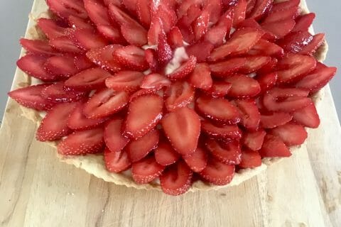 Cliquez pour zoomer ! Tarte aux fraises au Thermomix
