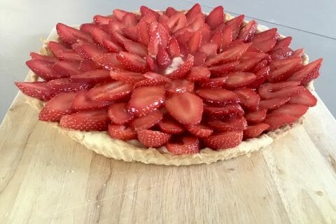 Cliquez pour zoomer ! Tarte aux fraises au Thermomix