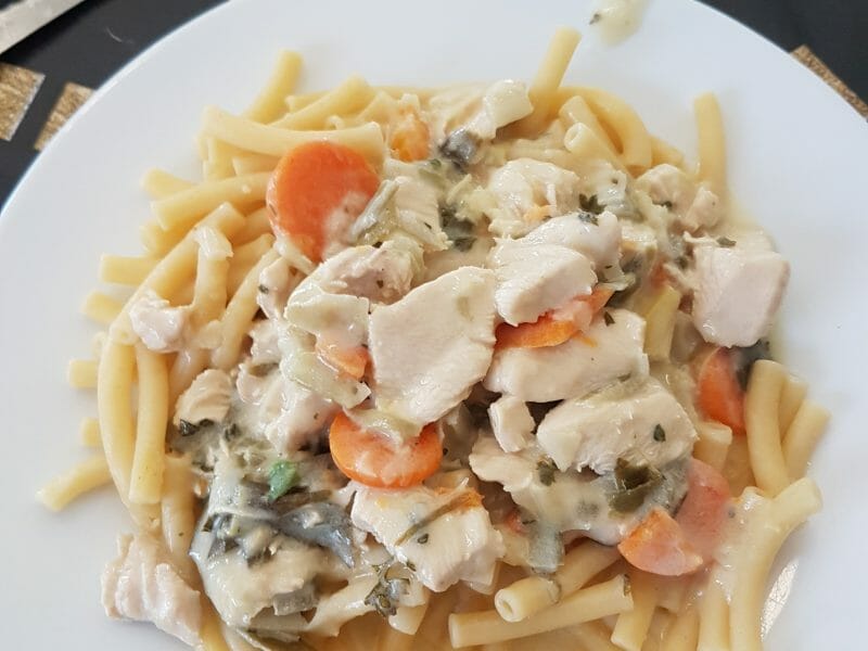 Cliquez pour zoomer ! Filet mignon façon blanquette Thermomix par theoelina