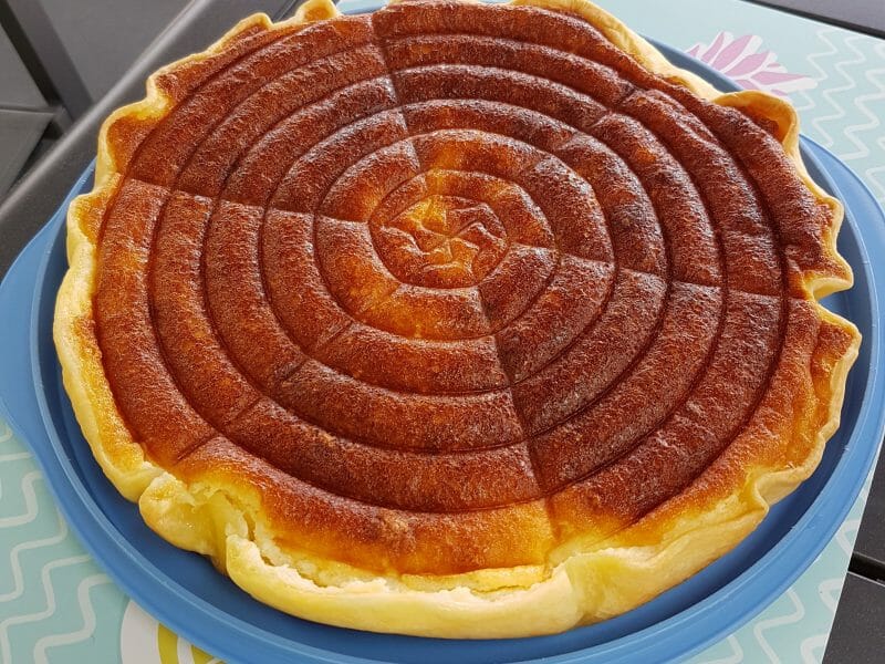Cliquez pour zoomer ! Tarte au fromage blanc Thermomix par theoelina