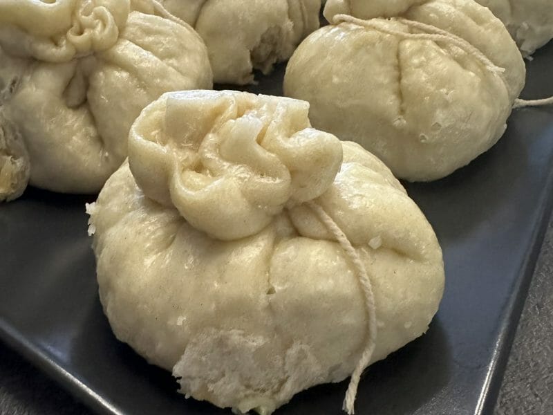 Cliquez pour zoomer ! Wang mandu – petits pains farcis à la vapeur Thermomix par lotus76