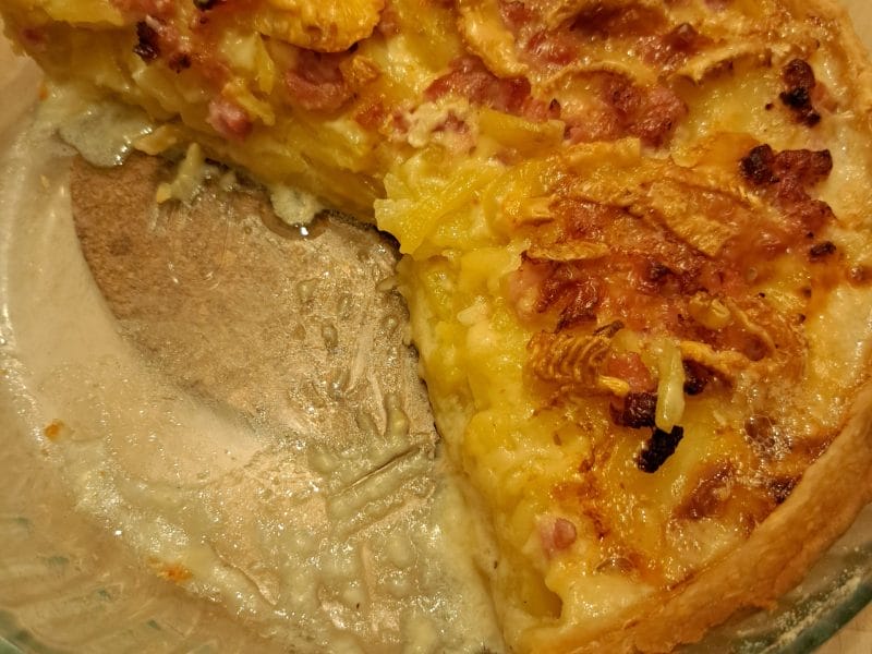 Cliquez pour zoomer ! Tarte aux pommes de terre et lardons Thermomix par camcam0507