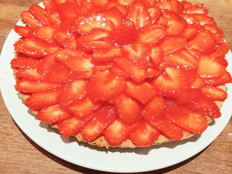 Cliquez pour zoomer ! Tarte aux fraises Thermomix par Andalucia06