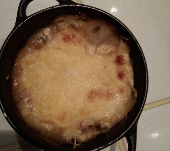 Cliquez pour zoomer ! Cassolettes de champignons aux petits lardons Thermomix par NADEC22