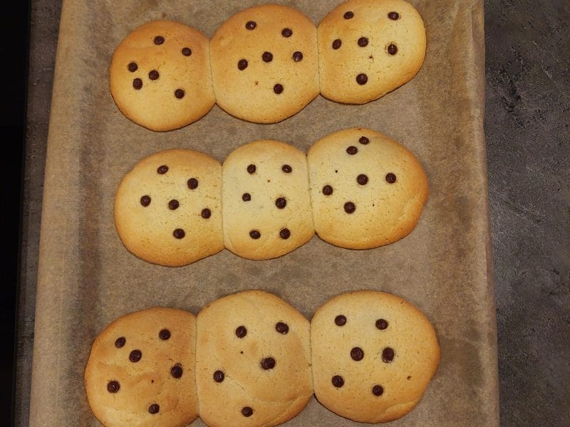 Cliquez pour zoomer ! Cookies fourrés au nutella Thermomix par cloou