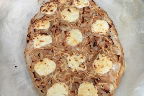 Cliquez pour zoomer ! Fougasse chèvre et lardons Thermomix par Sarra.thermo