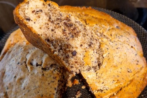 Cliquez pour zoomer ! Cake à la ricotta et aux pépites de chocolat Thermomix par naturailes