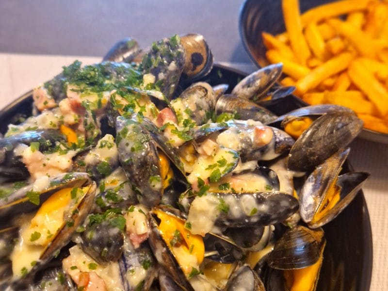 Cliquez pour zoomer ! Moules sauce poulette Thermomix par naturailes